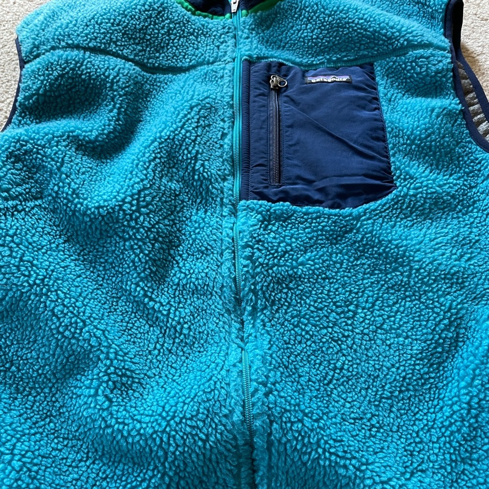 Patagonia vest, worn lightly, a few times